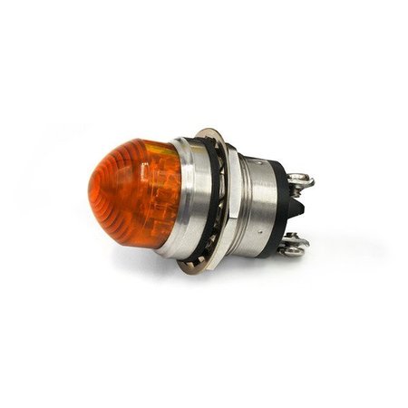 DIALIGHT Led Panel Mount Indicators Dome Orange 24Vdc 46Ma 480Fl 556-3904-304F